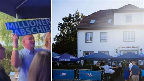 Ekelhafte Videos Von Afd Wahlparty In Brandenburg So Sicher Muss