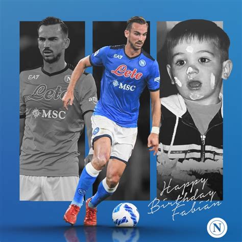 La Ssc Napoli Ha Scritto Gli Auguri Di Compleanno A Fabian Ruiz Mundo