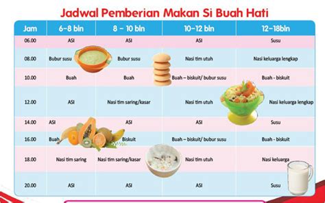 Menu Makanan Bayi 6 Bulan Kolom Kesehatan