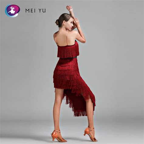 Mei Yu 1707 Latin Dance Costume Rumba Samba Cha Cha Dancing Dress Women