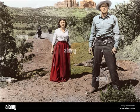 GUN FURY, Donna Reed, Rock Hudson, 1953 Stock Photo - Alamy