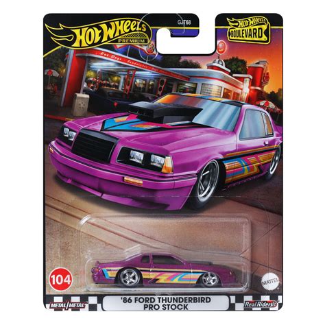 Hot Wheels Boulevard 104 86 Ford Thunderbird Pro Stock Toyworld