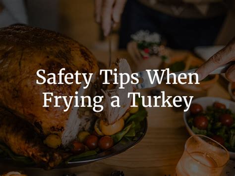 5 Safety Tips When Frying a Turkey