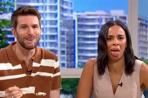 This Morning S Rochelle Humes Issues Warning To Bosses In Fear Of Naked Mishap Mirror Online