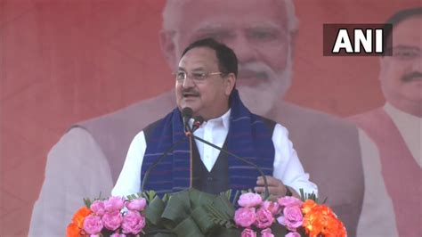 Ani On Twitter Bjp President Jp Nadda Will Release The Partys Manifesto For The Tripura