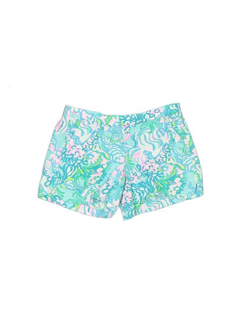 Lilly Pulitzer Blue Shorts Size S 64 Off Thredup