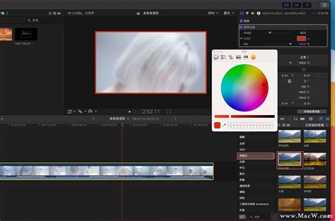 Final Cut Pro中文新手教程 25 效果的使用 macw下载站