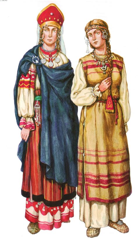 Одежда Славян 6-9 век | Acconciature, Moda, Stile