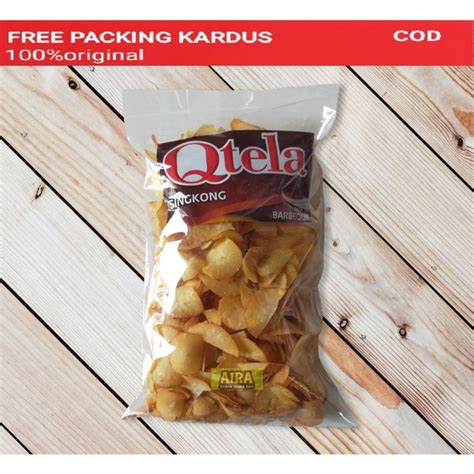 Jual Snack Af Kiloan Qtela Keripik Singkong Rasa Barbeque Indofood