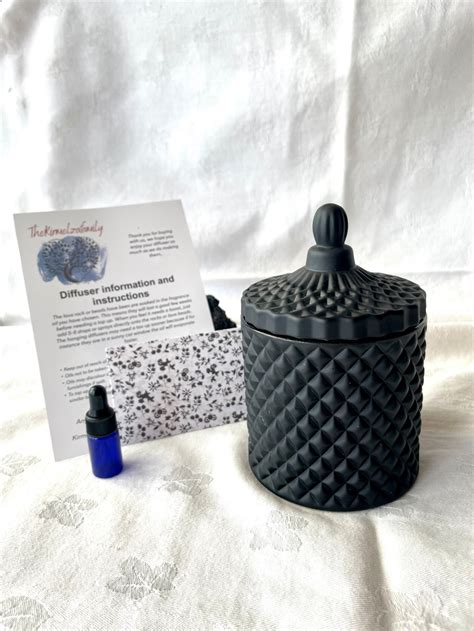 Lava Rock Diffuser Geo Jar Lava Stone Diffuser Uk Ts For Etsy