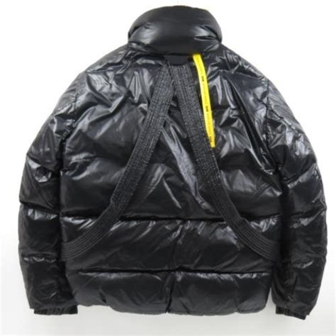 新品同様美品 Moncler モンクレール ジーニアス Kunitachi リバーシブル 2 ダウンジャケット ナイロンダウン ブラック