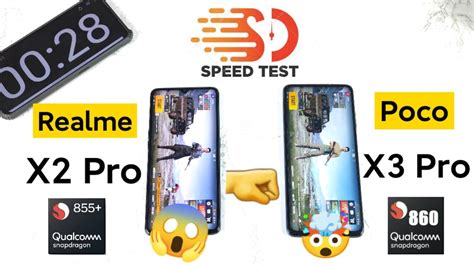 Poco X3 Pro Vs Realme X2 Pro Speedtest Comparison Snapdragon 860 Vs 855