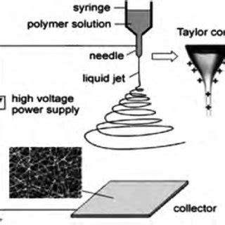 Schematic of the melt spinning process. | Download Scientific Diagram