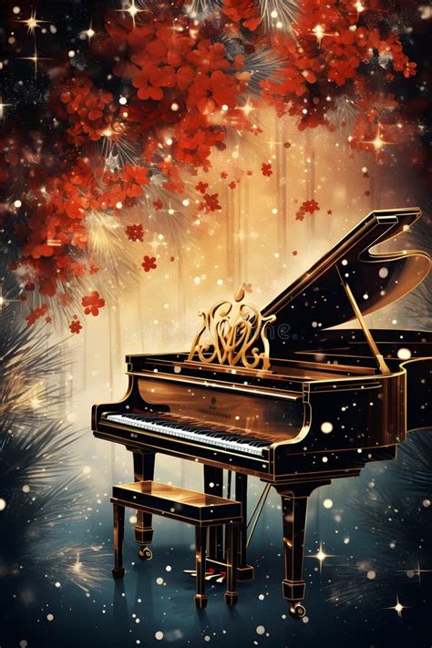 Christmas Piano Poster Stock Photos - Free & Royalty-Free Stock Photos ...