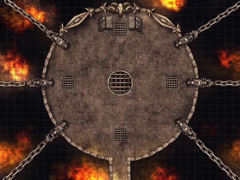 Fire Reigns Battle Map Dnd Battle Map D D Battlemap Dungeons And