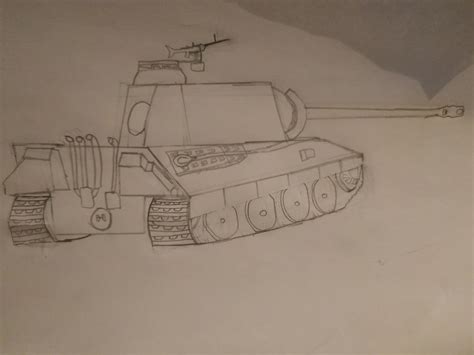 A panther I drew : r/TankPorn