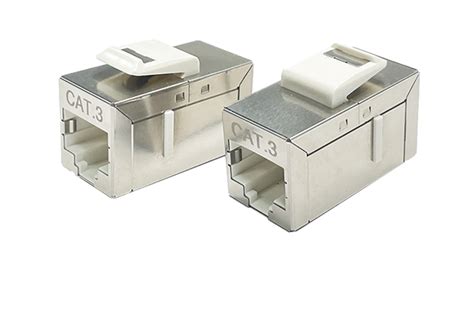 Cat3 Ftp Iniine Coupler Jack With Latch Ctk Contact