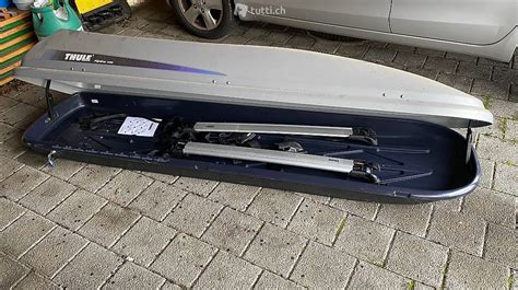 Thule Dachbox inklusive Dachträger im Kanton Basel Landschaft tutti ch