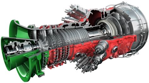 Esta turbina alimentada por hidrógeno genera 560 MW de potencia pero