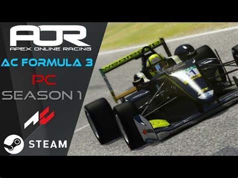 Assetto Corsa AOR F3 League PC S01 R1 R2 Belgium GP