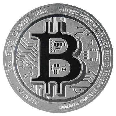 Srebrna Moneta Bitcoin 2022 1 Uncja 12274177526 Oficjalne Archiwum