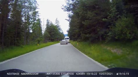 Nextbase Dashcam kuriose Verkehrs Situationen 4 Drängler und Raser