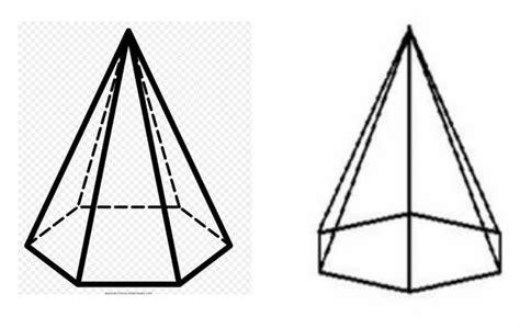 Cómo dibujar Una Piramide Octogonal Paso a Paso Muy Fácil 2025