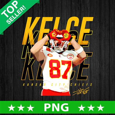 Travis Kelce Kc Chiefs Heart Hand Png Travis Kelce Nfl Sublimation