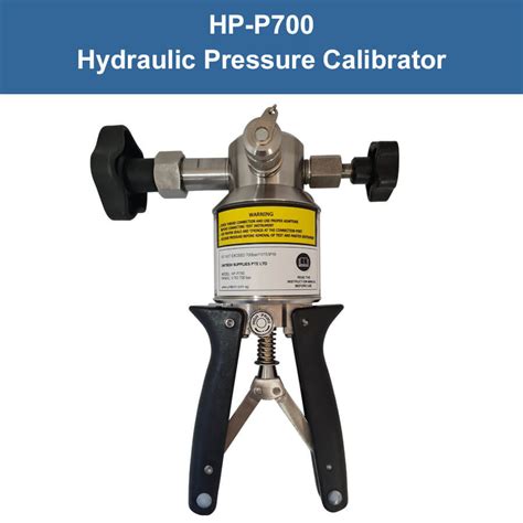 Supplier for HP-P700 Hydraulic Hand Pump (Pressure Calibrator) in Singapore