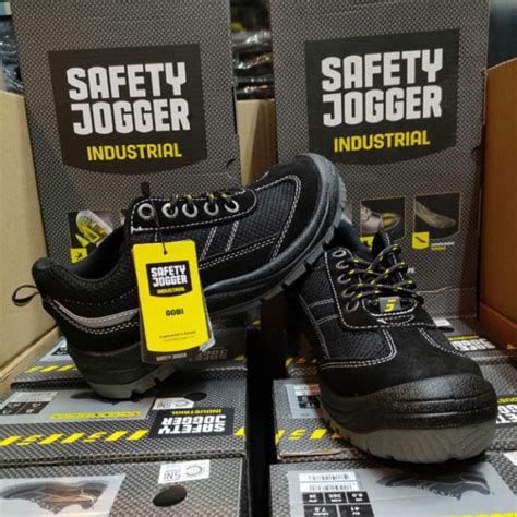 Jual Sepatu Safety Shoes JOGGER GOBI BLACK Original Sepatu Safety