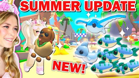 NEW SUMMER FEST UPDATE In Adopt Me Roblox YouTube