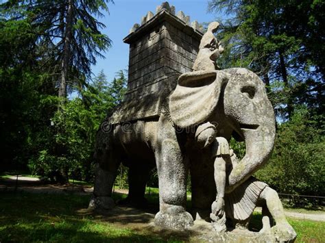 Elephant Statue Bomarzo Italy Stock Photos - Free & Royalty-Free Stock Photos from Dreamstime