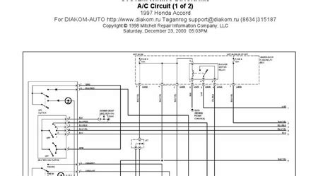 Efficient Honda Accord 2000 Wiring Diagram For Easy Electrical Troubleshooting