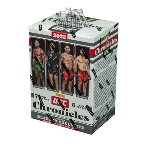 2022 Panini Chronicles UFC Blaster Box Steel City Collectibles