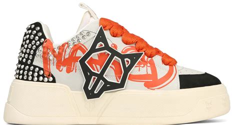 Gi Y Naked Wolfe Kosa Graffiti Black White Authentic Shoes