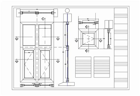 Detalle De Ventana De Pvc En AutoCAD Descargar CAD Gratis 82 03 KB