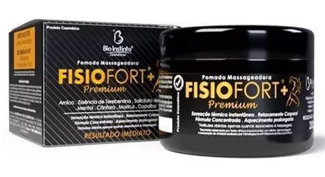 Pomada Fisiofort Premium Bio Instinto 200g Pote MercadoLibre