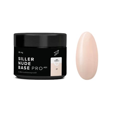 Основа под гель лак 1 Nude Pro Base Siller 30 мл Базы для гель лака купить цена в интернет