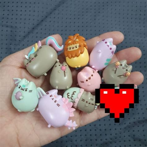 Mô hình mèo pusheen kẹo chupa chups 9 con Shopee Việt Nam