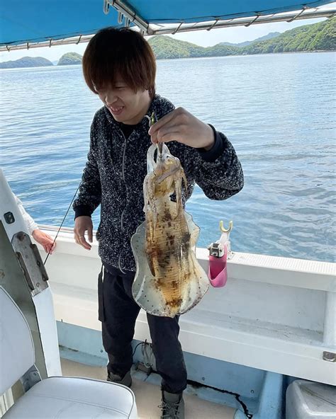 本日ティップランでのアオリイカ釣りに出船しました😃 釣果情報 熊本の遊漁船なら遊漁船 美羽