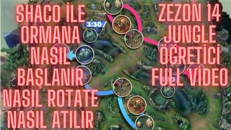 Ret C Shaco Jungle Rotate Nasil Yapilir Orman Nasil D N L R Her Ey