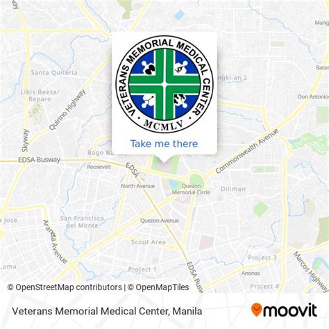 How to get to Veterans Memorial Medical Center in Quezon City by bus or ...