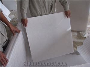 Pure White Marbles Crystal White Marble Tiles From Viet Nam