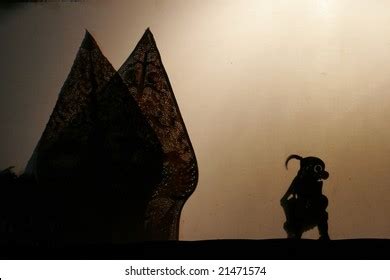 Wayang Kulit Shadow Puppet Show Yogyakarta Stock Photo 21471574 ...