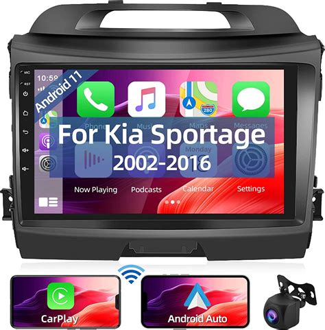 Radio De Coche Para Kia Sportage Con Carplay Inal Mbrico