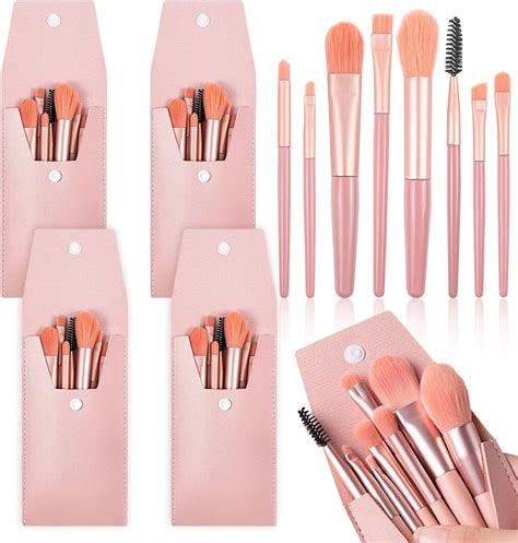 Filltouch 6 Sets Bridesmaid Ts Small Makeup Brush Set Mini Travel Makeup Brush