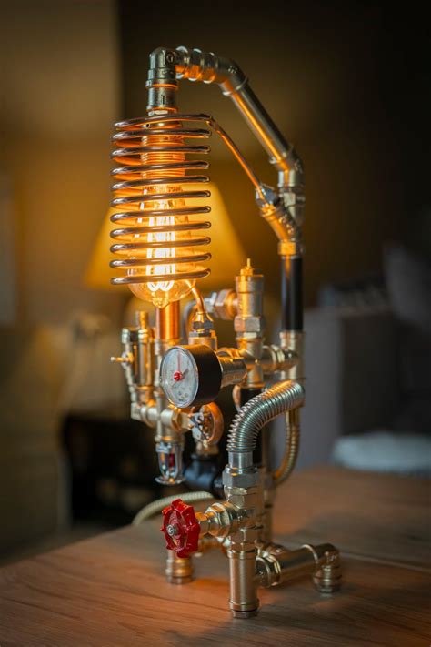 Pin On Steampunk Diy Industrial Pipe Lamp 3