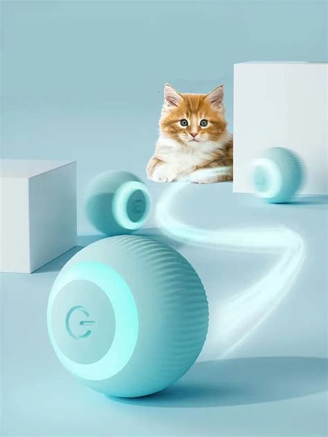 Smart Cat Toys Bola Rolante Autom Tica Brinquedos El Tricos Do Gato