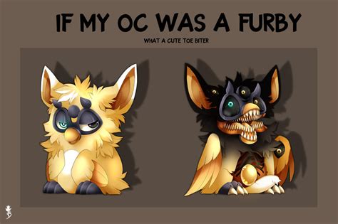 Turn My Oc Into A Furby By Taiga Blackfield On Deviantart