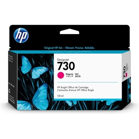 Tinteiro Original HP 730 Magenta UDI Universo da Informática